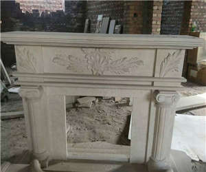fireplace carving